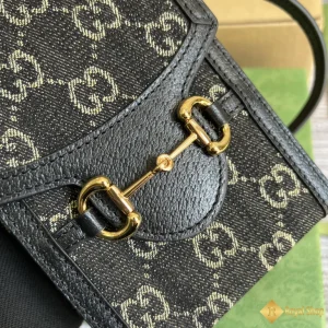 Túi Gucci Horsebit 1955 mini màu đen 625615 like auth