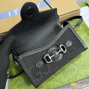 Túi Gucci Horsebit 1955 mini màu đen 699296 mới