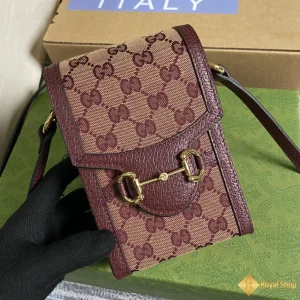 Túi Gucci Horsebit 1955 mini màu đỏ 625615