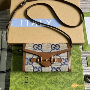 Túi Gucci Horsebit 1955 mini viền nâu 699296 hot