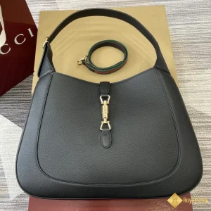 Túi Gucci Jackie large shoulder màu đen 813650