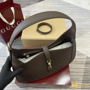 Túi Gucci Jackie large shoulder màu nâu 813650 đẹp