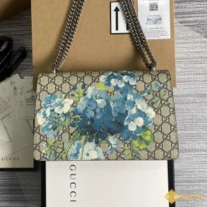 Túi Gucci nữ Dionysus mau be phối xanh 400249 được làm thủ công