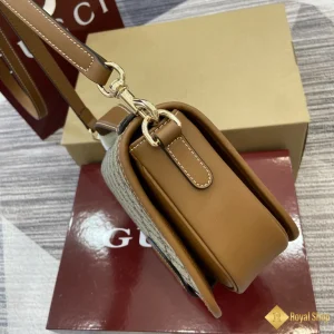 Túi Gucci nữ GG Emblem mini 815211 FAD6L 9758 được làm thủ công