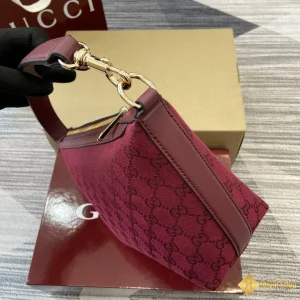 Túi Gucci nữ GG Super mini shoulder màu đỏ 795168 mới