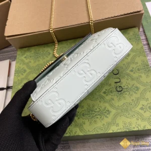 Túi Gucci nữ GG super mini shoulder màu xanh 781554 cao cấp