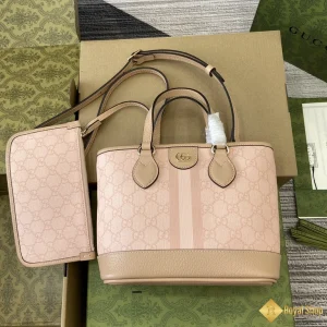 Túi Gucci nữ Ophidia mini tote màu hồng 811716