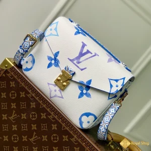 Túi LV nữ Pochette Metis màu xanh M23055