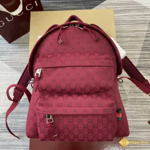 Túi balo Gucci Medium backpack màu đỏ 800265