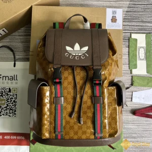 Túi balo Gucci x Adidas nam backpack màu nâu 495563