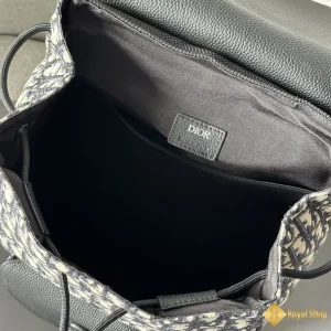 Túi balo nam Dior Saddle Backpack with Flap 1ADBA200YKS H27E mới