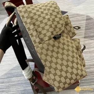 Túi balo nam Gucci Medium backpack màu be 800265 siêu cấp