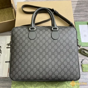 Túi công sở Gucci nam Ophidia GG briefcase xanh đậm 792116 chính hãng