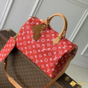 Túi du lịch LV Speedy P9 Bandoulière 50 màu đỏ M46961