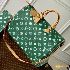 Túi du lịch LV Speedy P9 Bandoulière 50 xanh lá M46691