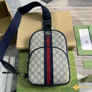 Túi nam Gucci Ophidia crossbody viền xanh đậm 779915