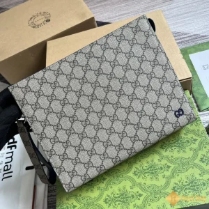 Túi nam Gucci cầm tay GG pouch ‎768255 FACQC 9751