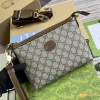 Túi nam Gucci mini messenger viền nâu 760021