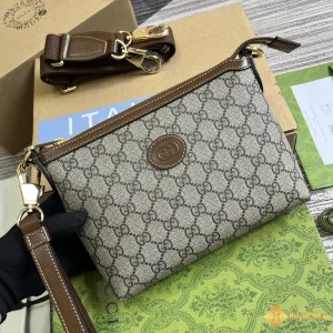 Túi nam Gucci mini messenger viền nâu 760021