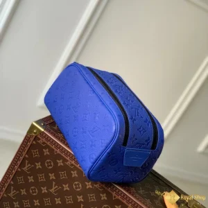 Túi nam LV Dopp Kit xanh da trời M82576 đẹp