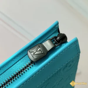 Túi nam LV cầm tay Pochette Voyage MM màu xanh M11466 chính hãng