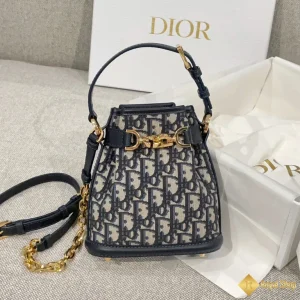 Túi nữ Dior C'est Mini 17cm xanh đậm 111301