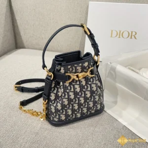 Túi nữ Dior C'est Mini 17cm xanh đậm 111301 cao cấp