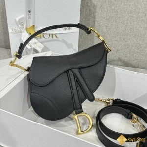 Túi nữ Dior Saddle Mini màu đen M0456