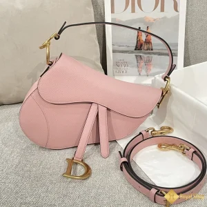 Túi nữ Dior Saddle màu hồng M0455