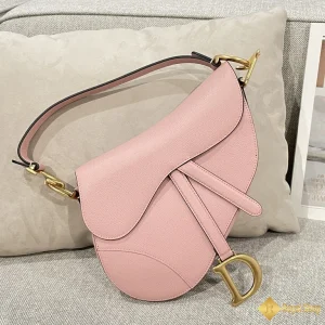 Túi nữ Dior Saddle màu hồng M0455 cao cấp