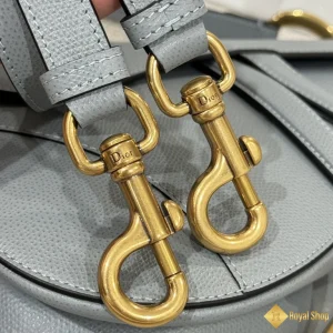 Túi nữ Dior Saddle xanh da trời M0455 chính hãng