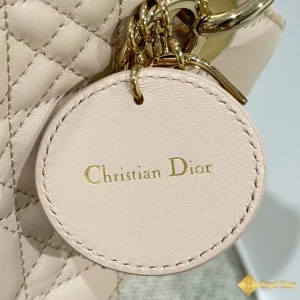 Túi nữ Dior Small Lady My ABCDior hồng nhạt M0538 like auth