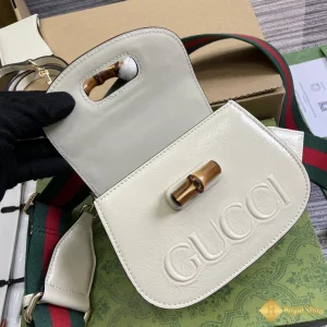 Túi nữ Gucci  Bamboo 1947 mini màu trắng 786482 HCM