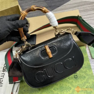 Túi nữ Gucci Bamboo 1947 small màu đen 675797