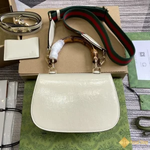 Túi nữ Gucci Bamboo 1947 small màu trắng 675797 cao cấp