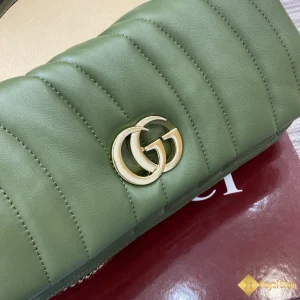 Túi nữ Gucci GG Milano màu xanh lá 806016 cao cấp