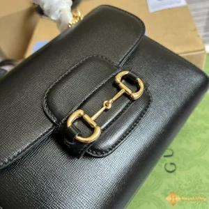 Túi nữ Gucci Horsebit 1955 mini màu đen 703848-702049 đẹp