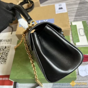 Túi nữ Gucci Horsebit 1955 mini màu đen 703848-702049 like auth