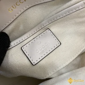 Túi nữ Gucci Horsebit 1955 mini shoulder viền trắng 815205 siêu cấp