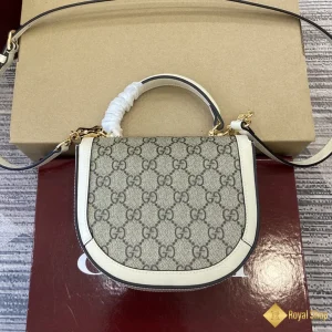 Túi nữ Gucci Horsebit 1955 mini viền trắng 781387 like auth