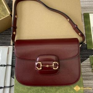 Túi nữ Gucci Horsebit 1955 small màu đỏ 602204