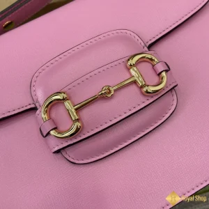 Túi nữ Gucci Horsebit 1955 small màu hồng 602204 like auth