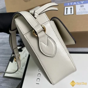 Túi nữ Gucci Horsebit 1955 small shoulder màu trắng 645454 HCM