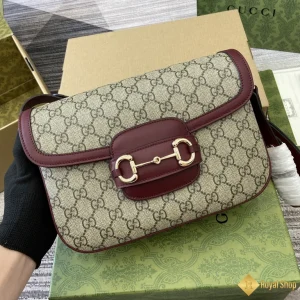 Túi nữ Gucci Horsebit 1955 small shoulder ‎815178 FAD6M 8759 đẹp