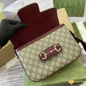 Túi nữ Gucci Horsebit 1955 small shoulder ‎815178 FAD6M 8759 siêu cấp