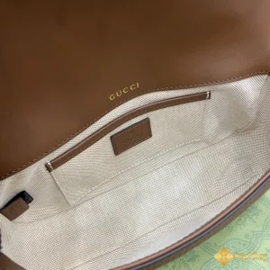 Túi nữ Gucci Horsebit 1955 small viền nâu 815206 siêu cấp