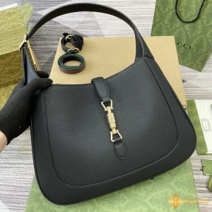 Túi nữ Gucci Jackie 1961 medium shoulder màu đen 810229 cao cấp