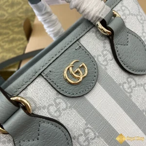 Túi nữ Gucci Ophidia mini tote màu xanh 811716 cao cấp