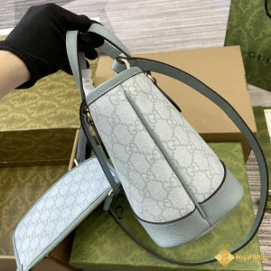 Túi nữ Gucci Ophidia mini tote màu xanh 811716 được làm thủ công