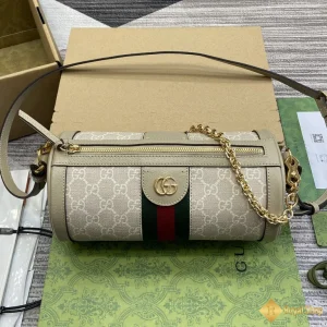 Túi nữ Gucci Ophidia small shoulder màu be 795194